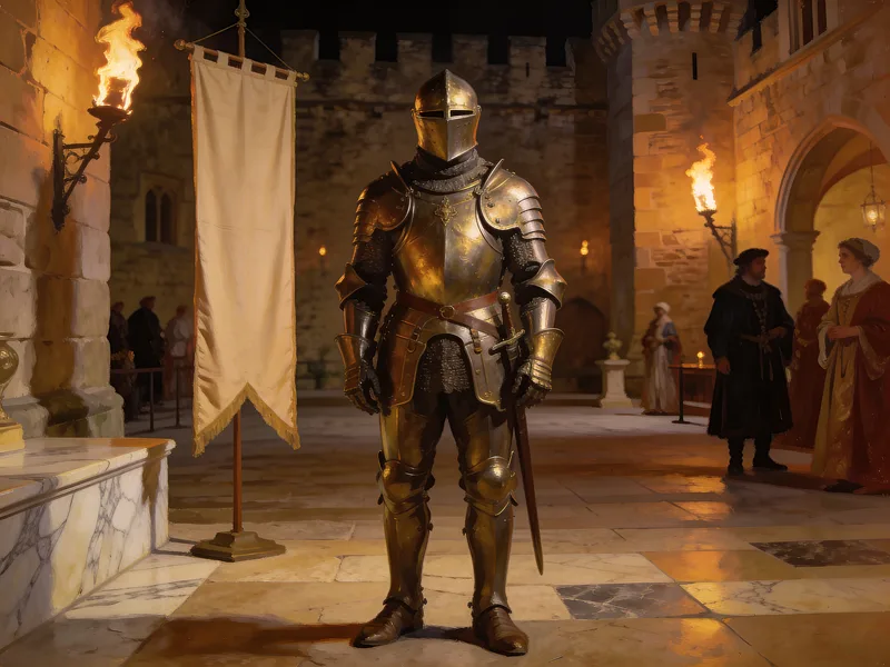 Medieval Knight moment