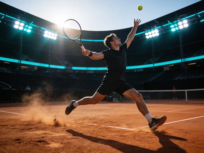 Tennis moment